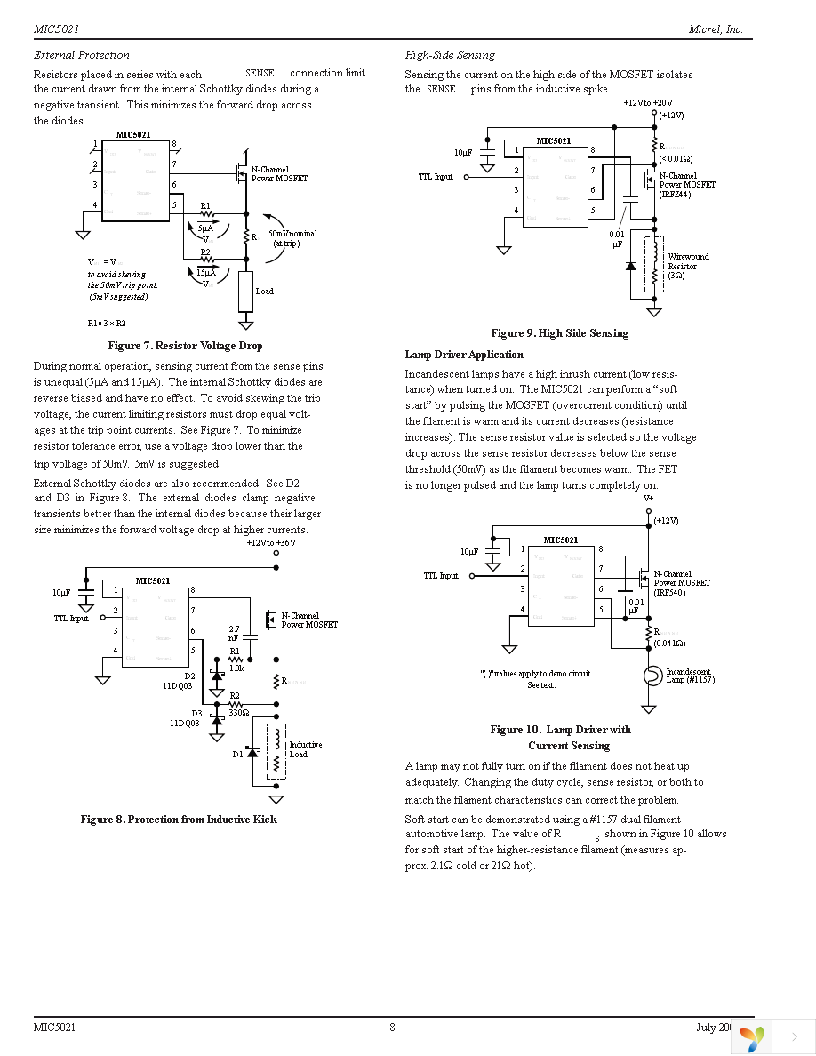 MIC5021YM TR Page 8